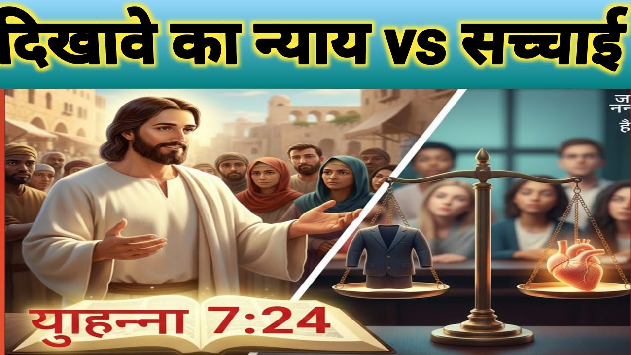 दिखावे से बचे ! सही न्याय करना सीखें |Biblestudy by Pastor Urmila Khristi #live 🔴
