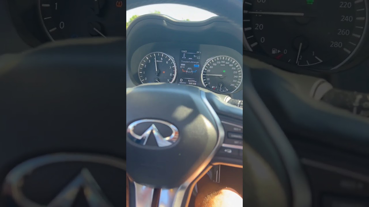 Infiniti Q50S AWD Hybrid 2018 0-100 KM/H