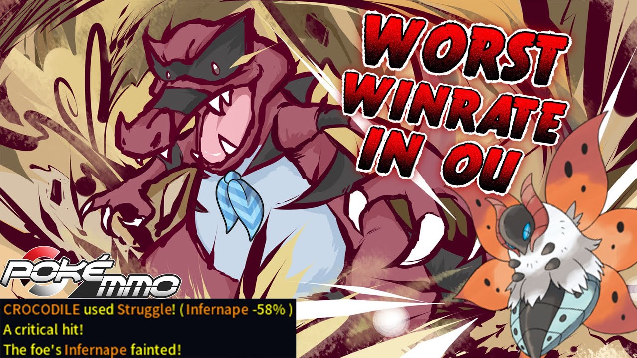 KROOKODILE STRUGGLES ITS WAY TO VICTORY! ft. @Spidget | PokeMMO OU PvP