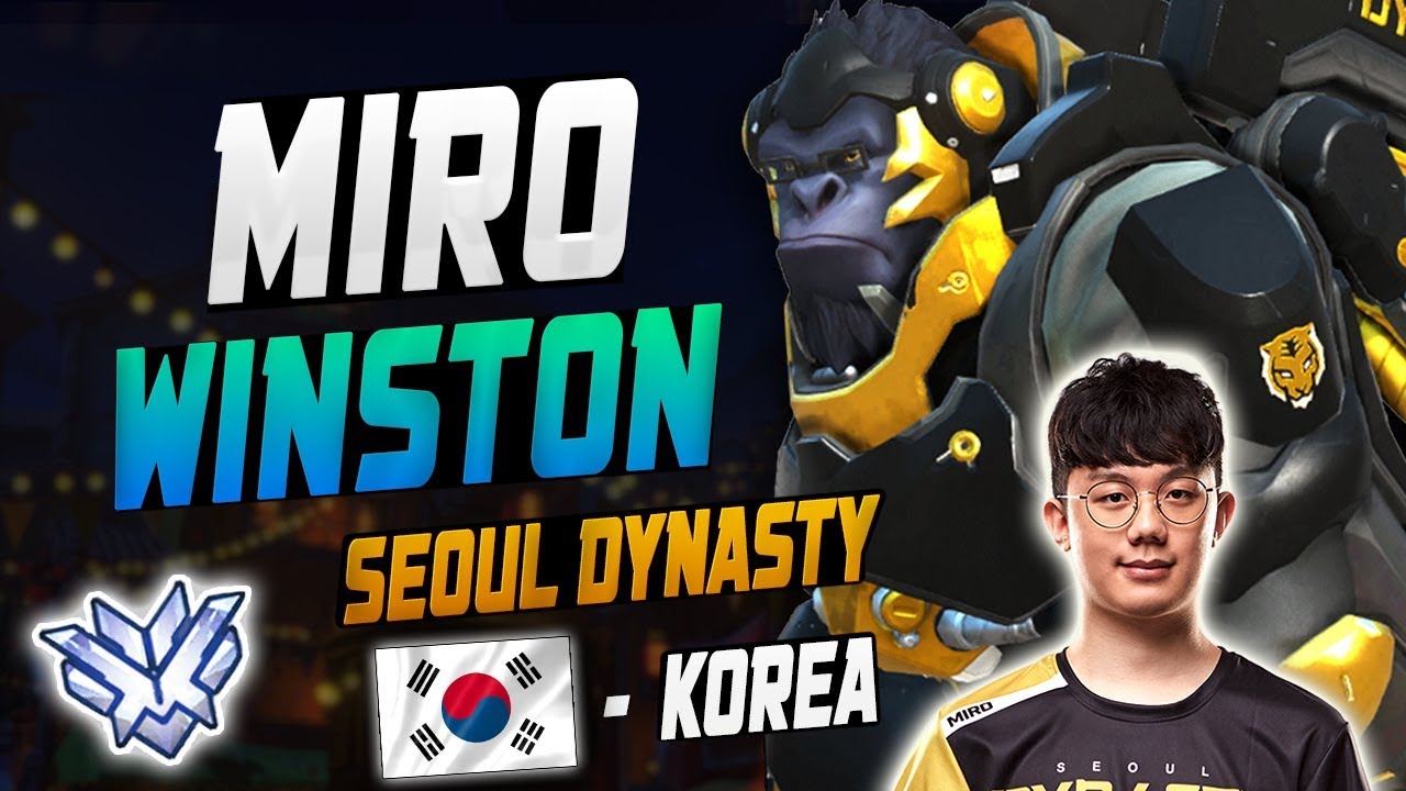 SEOUL DYNASTY MIRO PRO WINSTON! [ OVERWATCH SEASON 9 TOP 500 ]