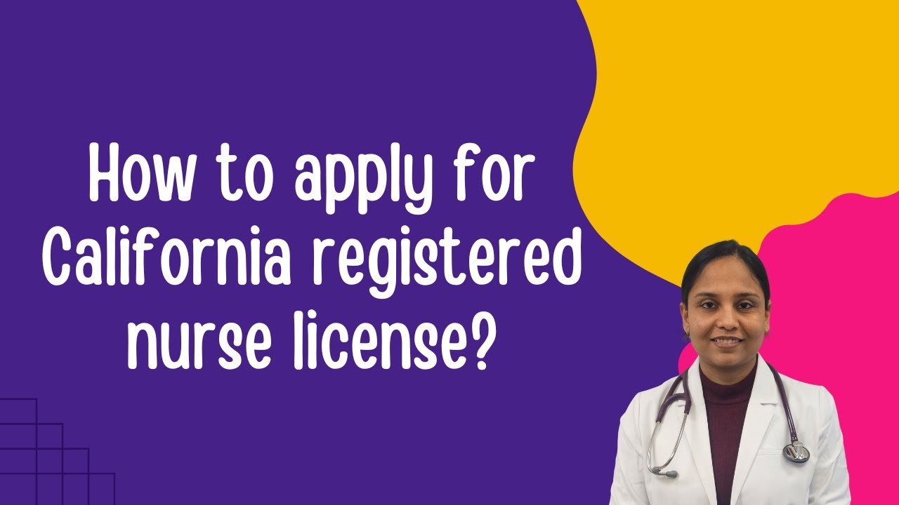 How to apply for California RN License?#internationallyeducatednurse#nclexcoaching #nclex