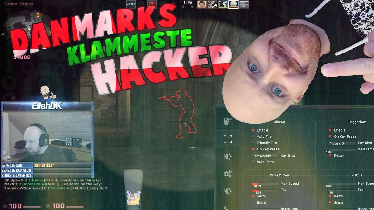 Wallhack, trolling & flick shots @ CS:GO Highlights #2