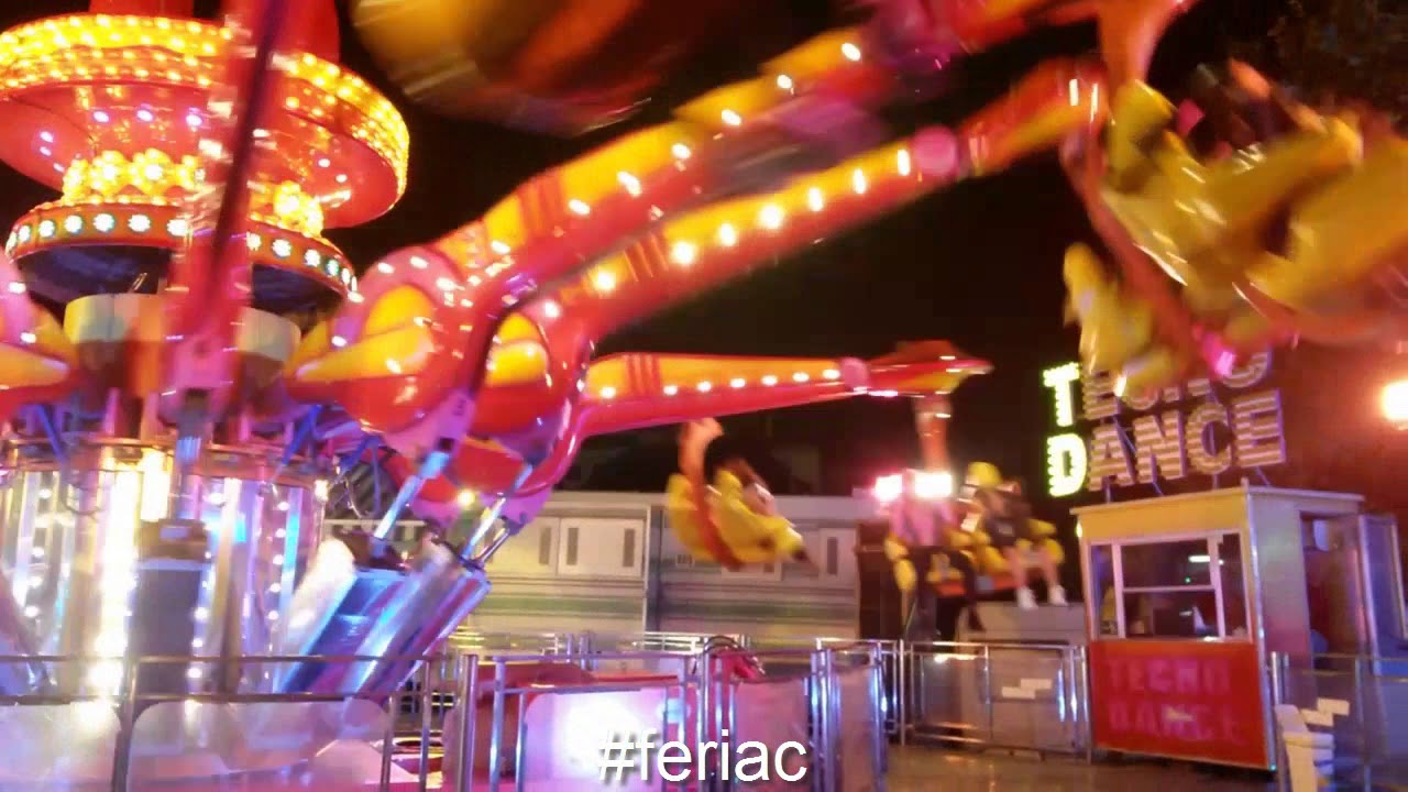 Atracción Tecno Dance OFFRIDE Feria Fuengirola 2017