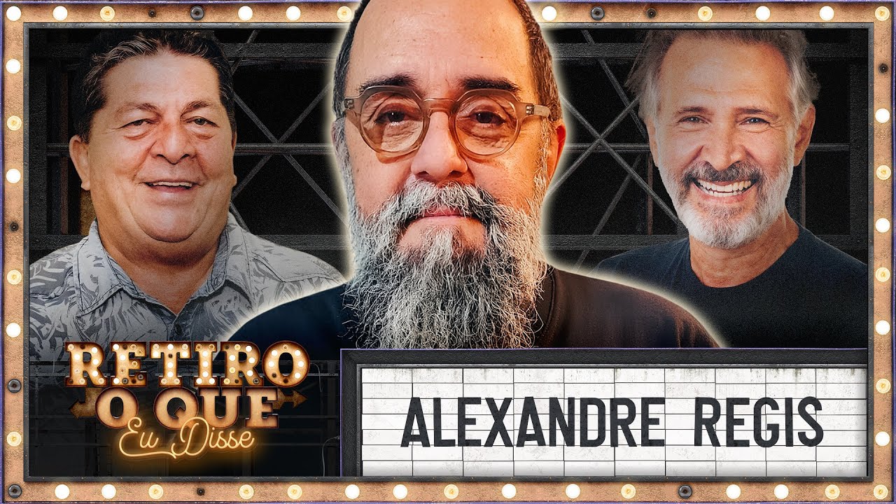 Alexandre Regis, o menino prodígio da TV Brasileira | Retiro O Que Eu Disse
