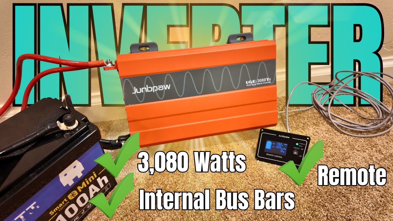 Cheap BUT Quality? Testing the Junbpaw 12V Pure Sine Wave Inverter!
