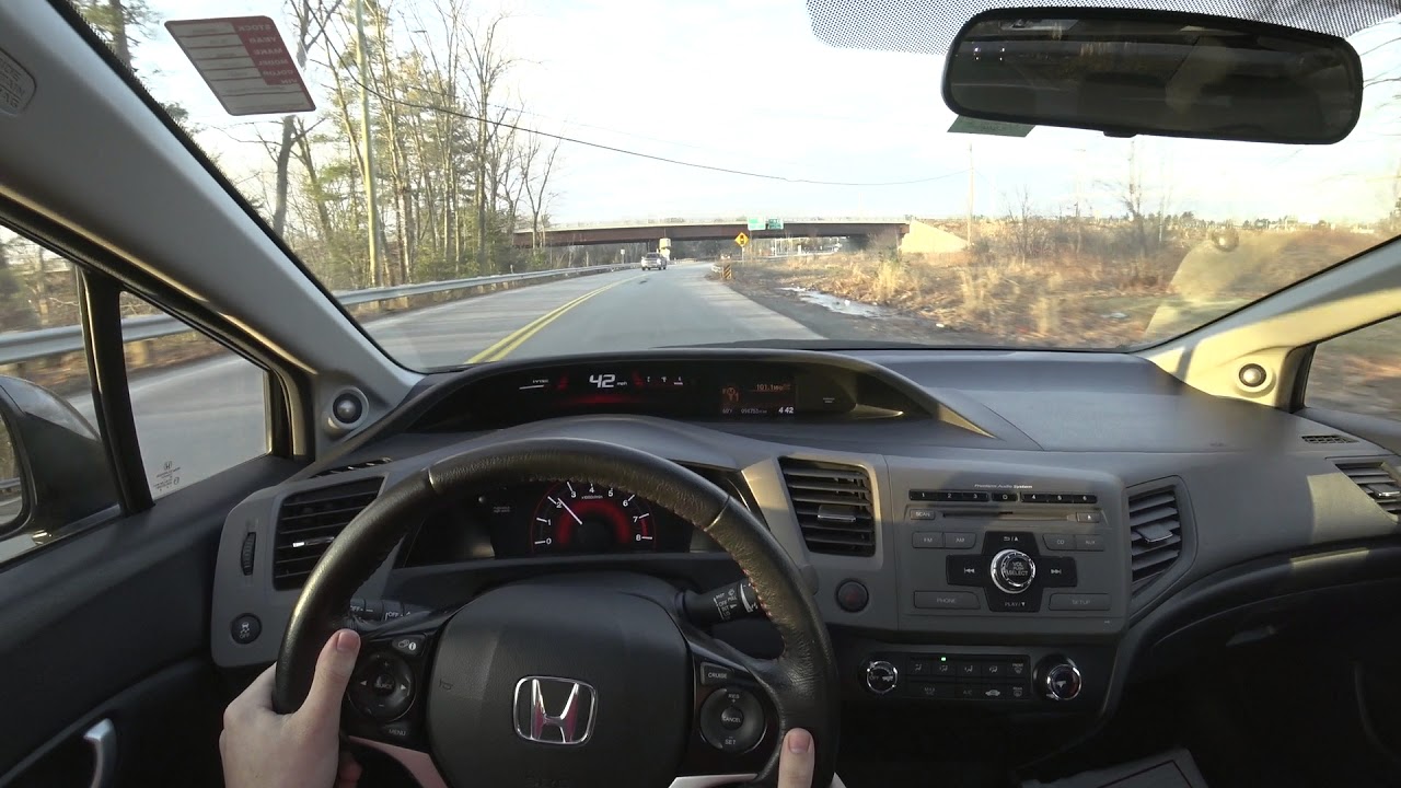 Обзор Honda Civic Si 2012 года от первого лица