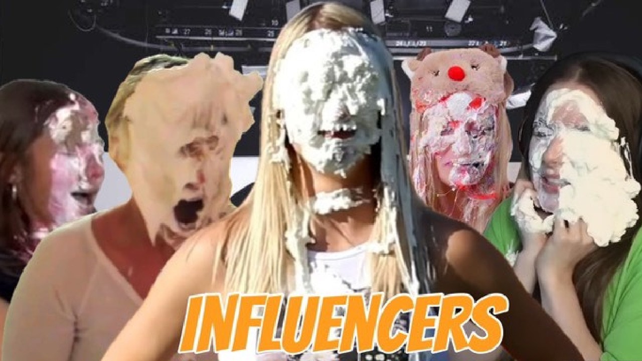 Influencers Being Pied In The Face For 7 Minutes! | Part 2