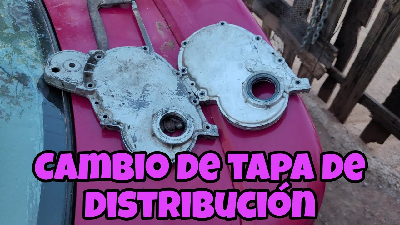 como cambiar tapa de distribución de cavalier 2.2 95/02 tapa de cadena del tiempo 