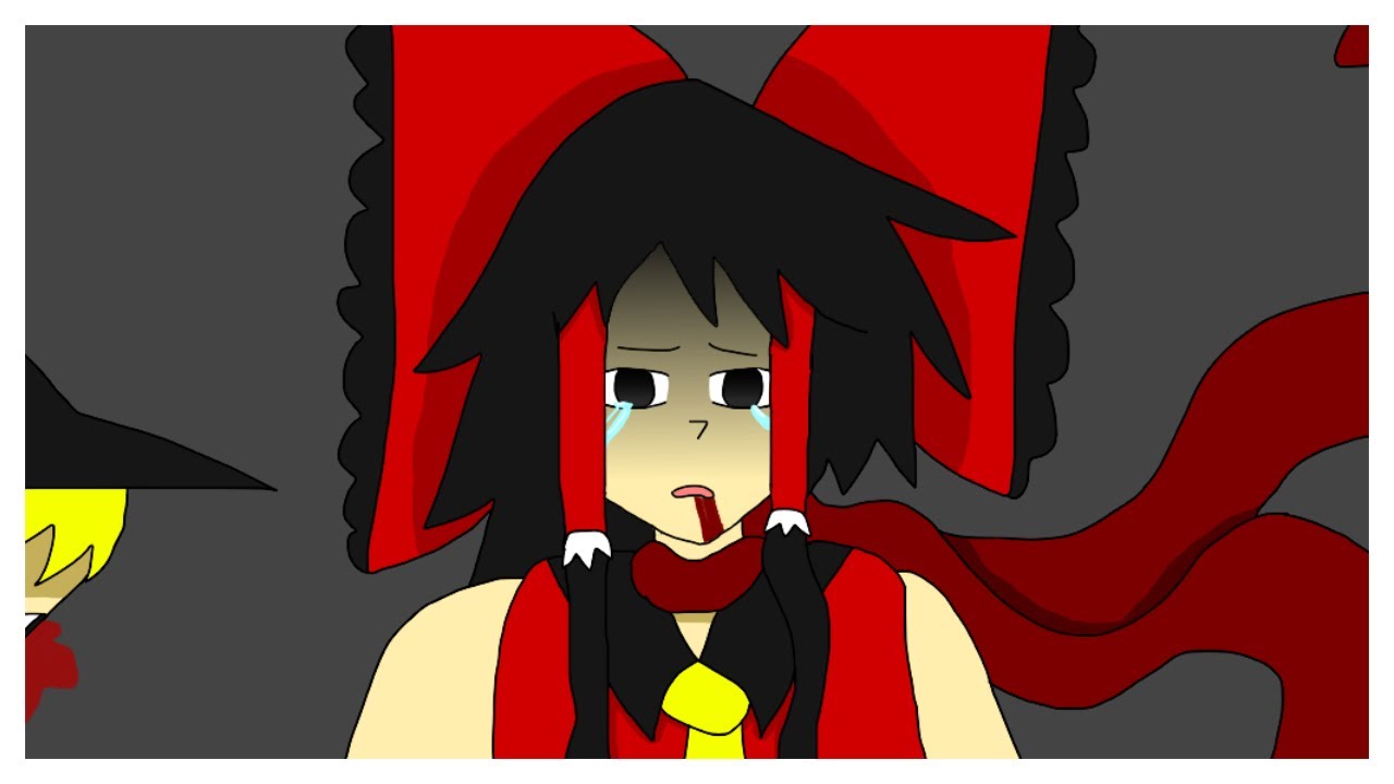 Touhou Animation - KKHTA Marisa x Reimu