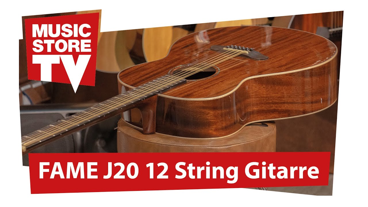 Fame J20 12-String