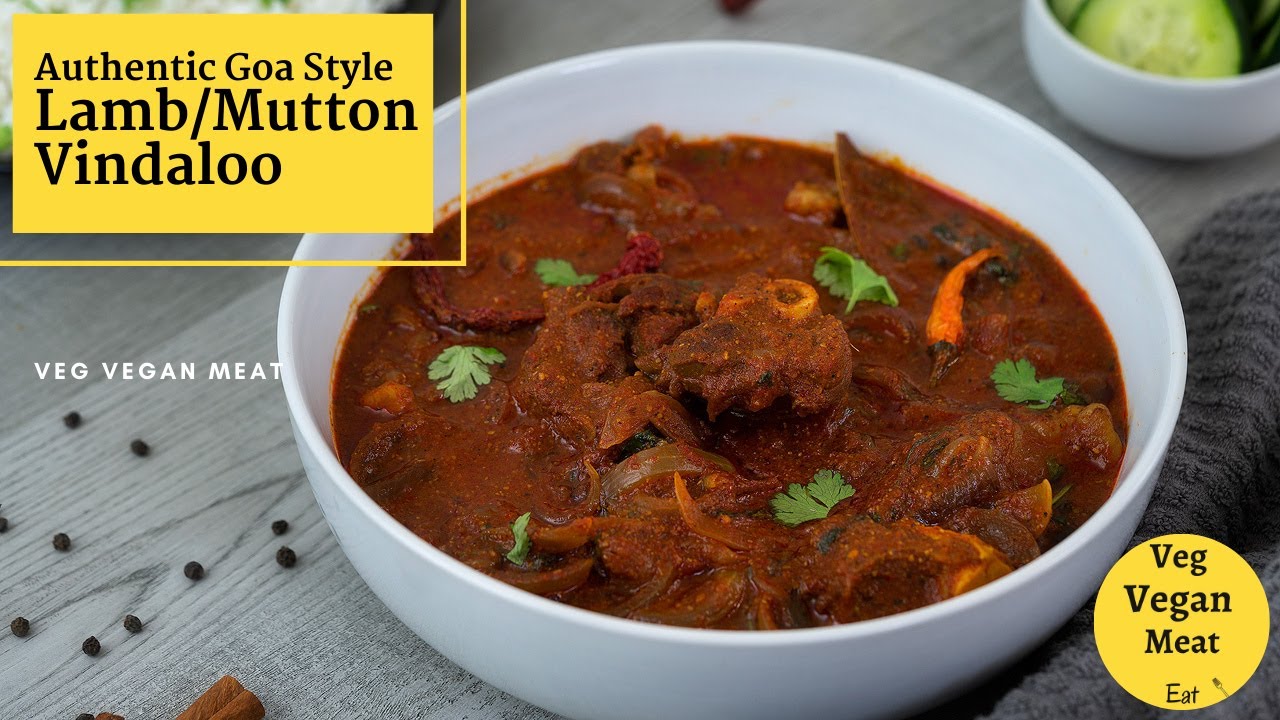 Authentic Lamb Vindaloo Recipe | Mutton Vindaloo Indian Curry Recipe