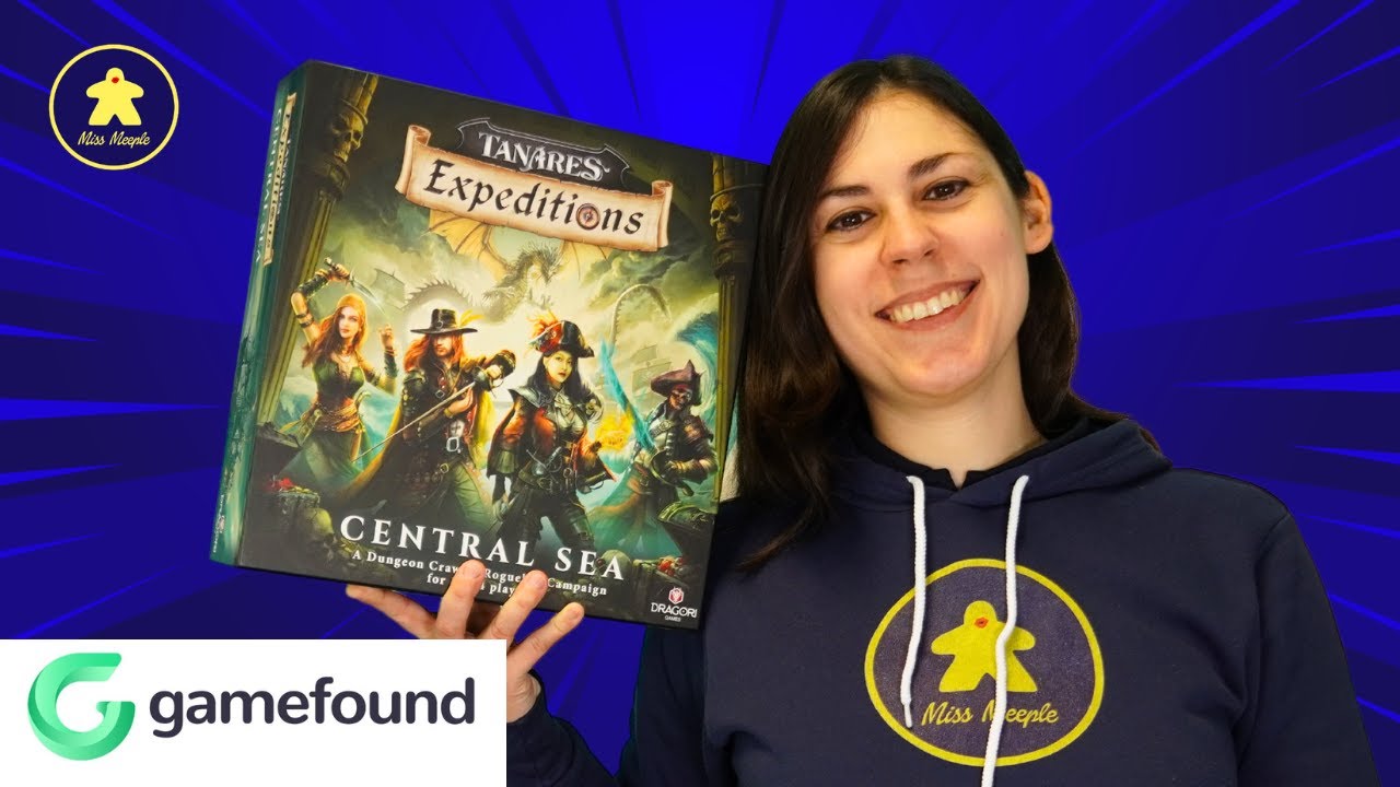 🏴‍☠️ TANARES EXPEDITIONS CENTRAL SEA - Dungeon Crawler Cooperativo - Gamefound - Tutorial 272