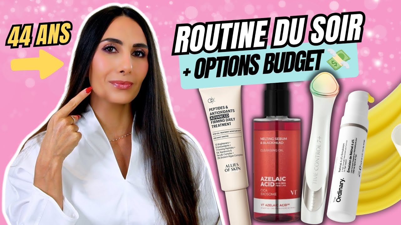 ROUTINE ANTI-ÂGE du Soir 🔥 Ultra Efficace + Petits Budgets 💸