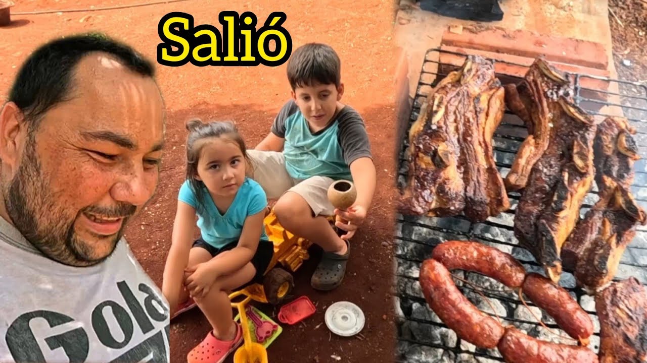 Primer Asado a la Parrilla en el Campo 🔥