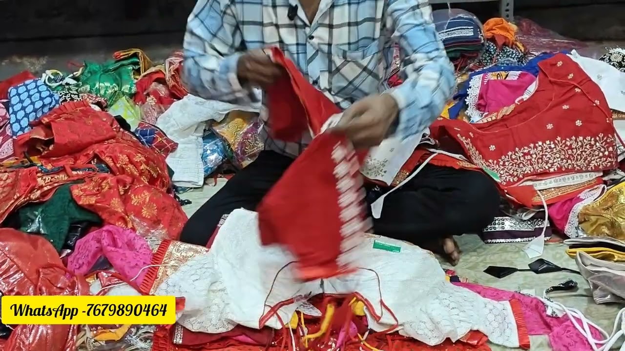 OMG!পূজায় একটু অন্যরকম ব্লাউজের কালেকশন | সরাসরি কারখানা থেকে কম দামে ব্লাউজ কিনে ব্যবসা করুন