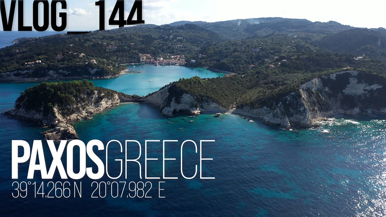 Paxos, Greece - Swimming in November!