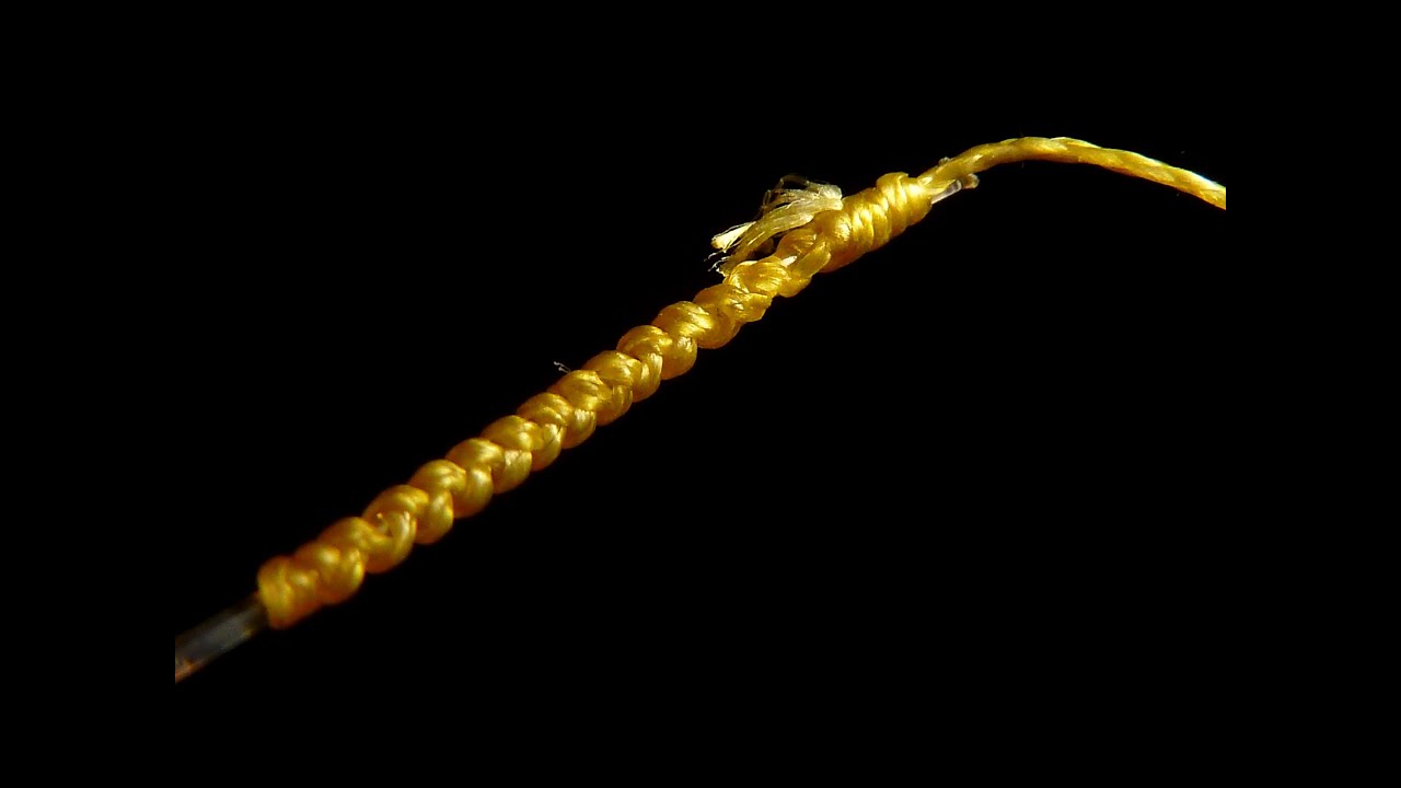 Noeud de raccord tresse fluoro 