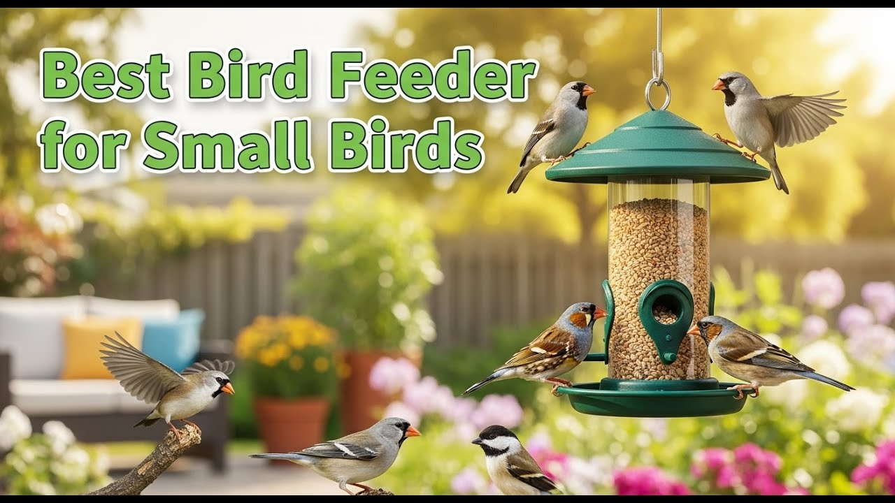 TOP 5 Best Bird Feeder For Small Birds 2026 | Bird feeder amazon