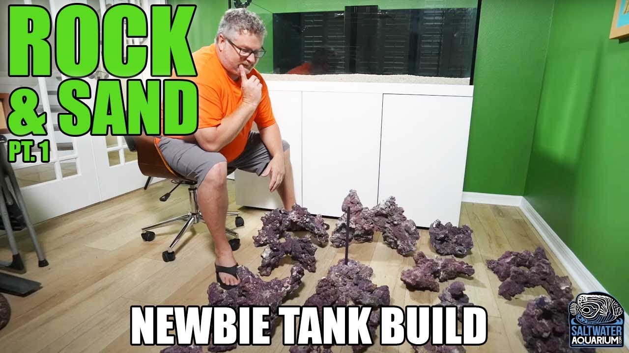 Choosing ROCK & SAND For Your Reef Tank - Part One - Newbie Tank Build