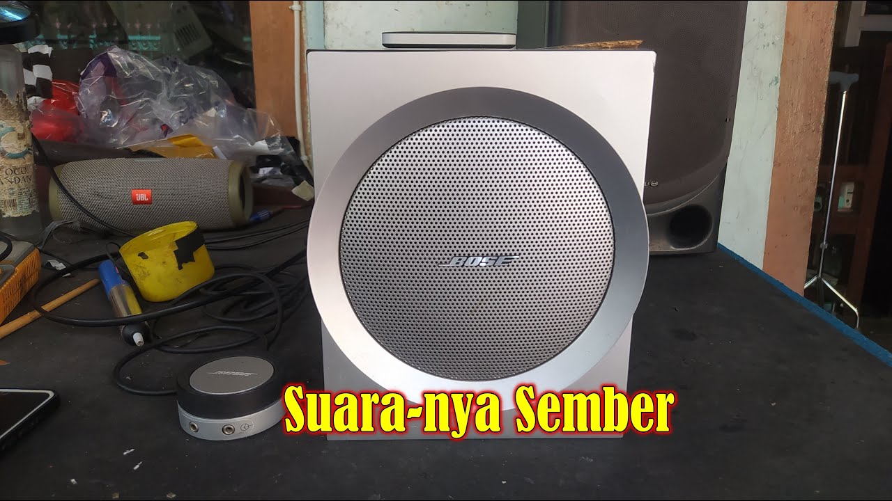 Bose Companion 3 Suara Sember
