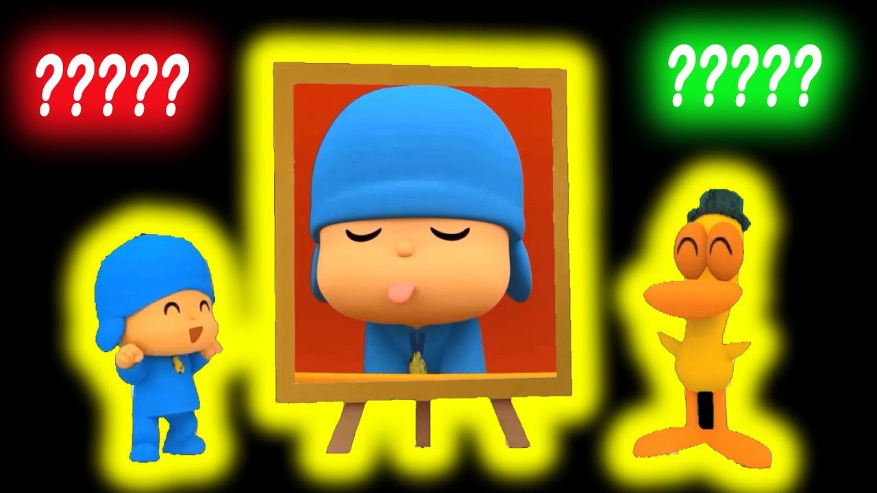 Pocoyo and Pato  Sound variations in 51 seconds