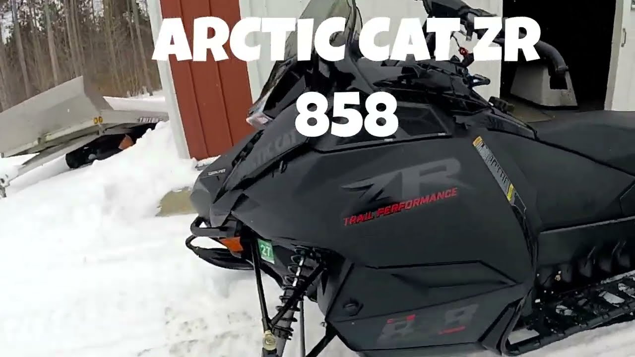 858 ZR Arctic Cat Trail Ride.