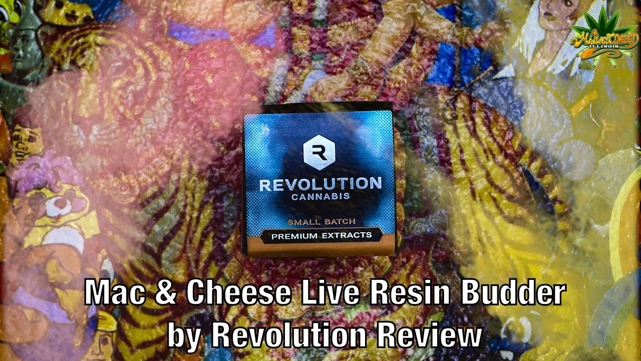 Mac & Cheese Live Resin Budder by Revolution Review
