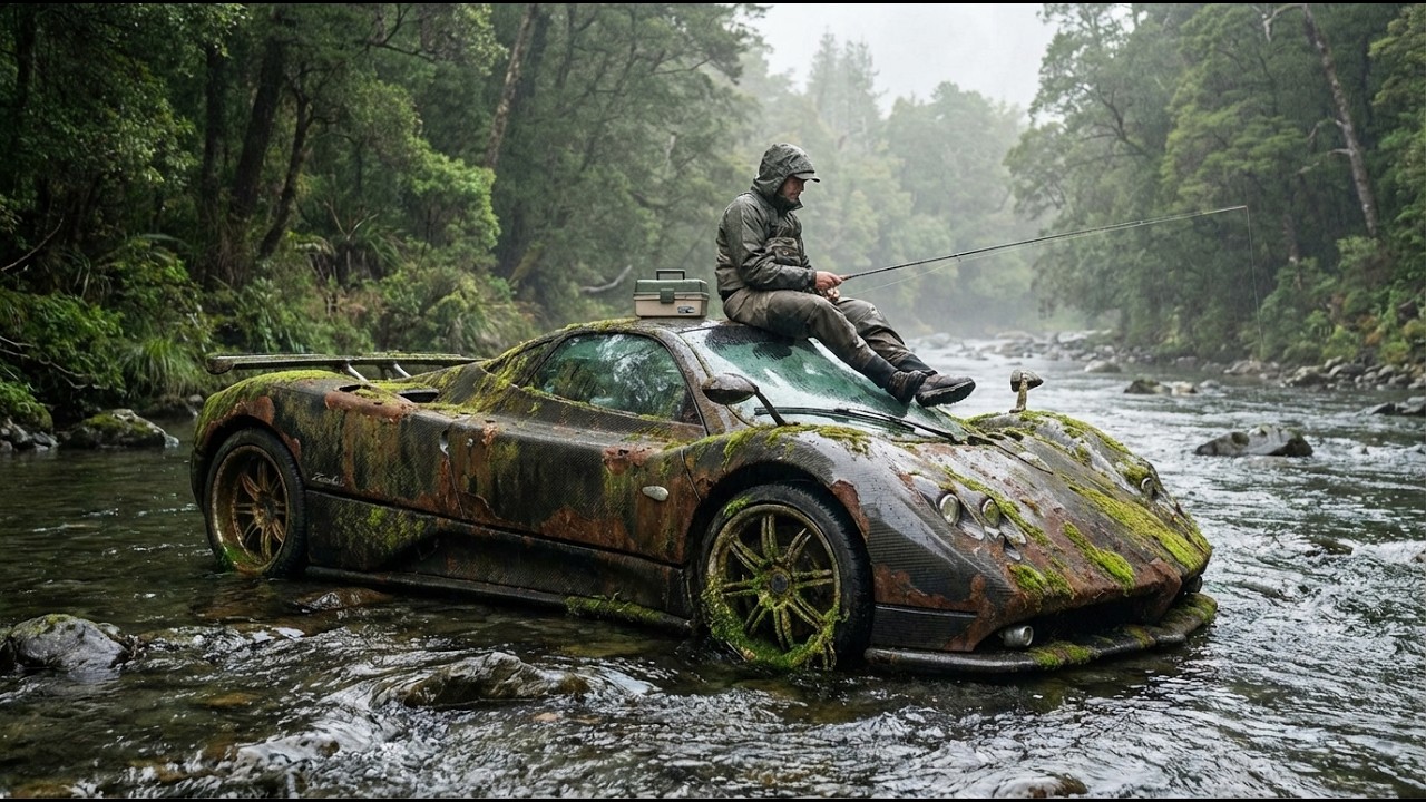 Abandoned Pagani Zonda C12 Restoration – The Craziest Hypercar Comeback Ever! 🔥