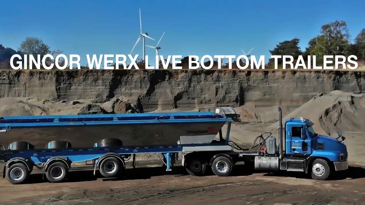 GINCOR Werx Live Bottom Trailers