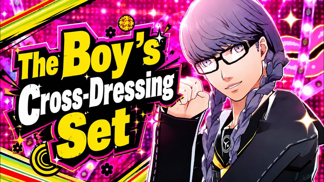 The Boy's Cross-Dressing Set | Persona 4: Dancing All Night (PS4) -Costume Showcase-