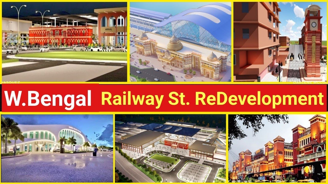 West Bengal upcoming railway station redevelopment projects || West Bengal || @the_pop_up