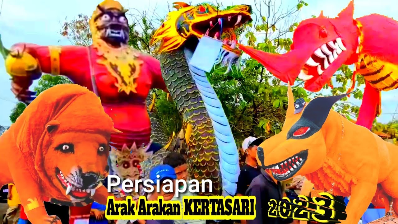 Persiapan ARAK ARAKAN KERTASARI 2023 #ciayumajakuning