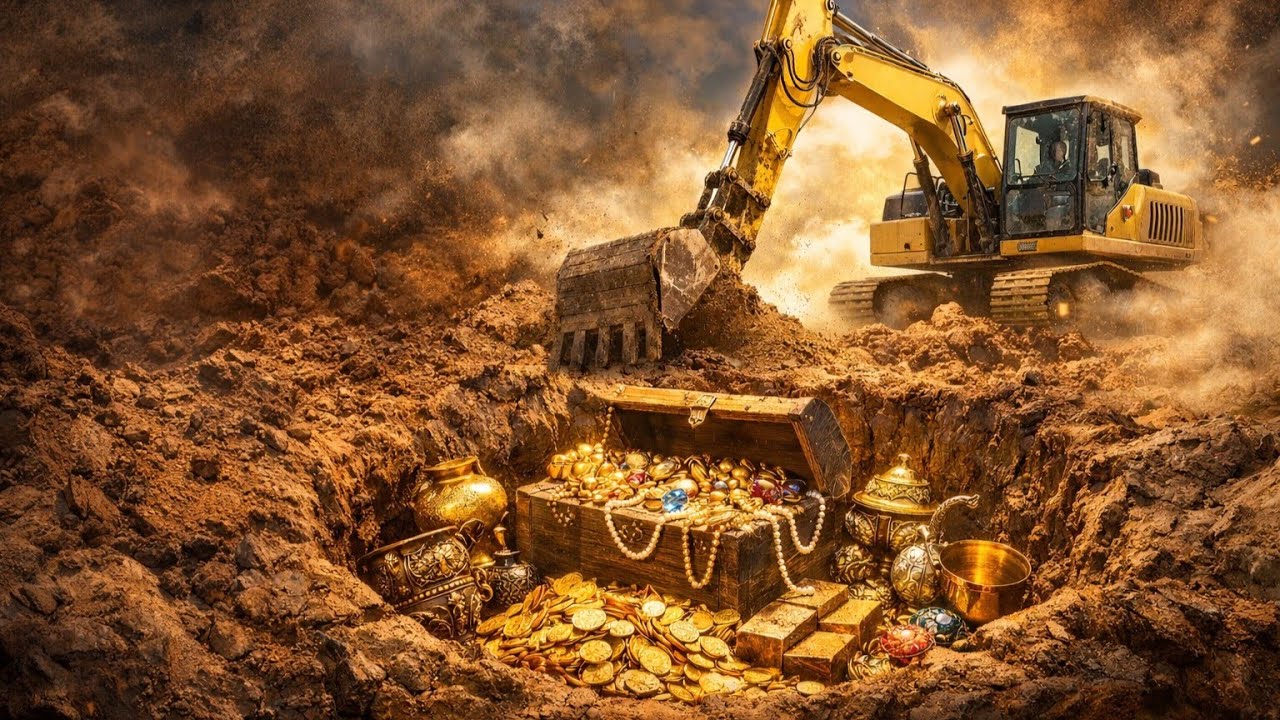 Металлоискатель сошёл с ума, трактор не остановился! Самое большое сокровище в моей жизни 💰🚜 😱