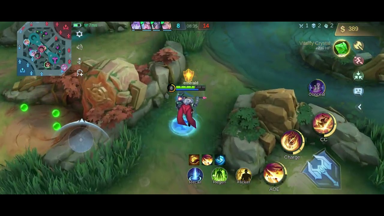 Pake meta Tigreal. Langsung COMBACK??? ........ #mobilelegends