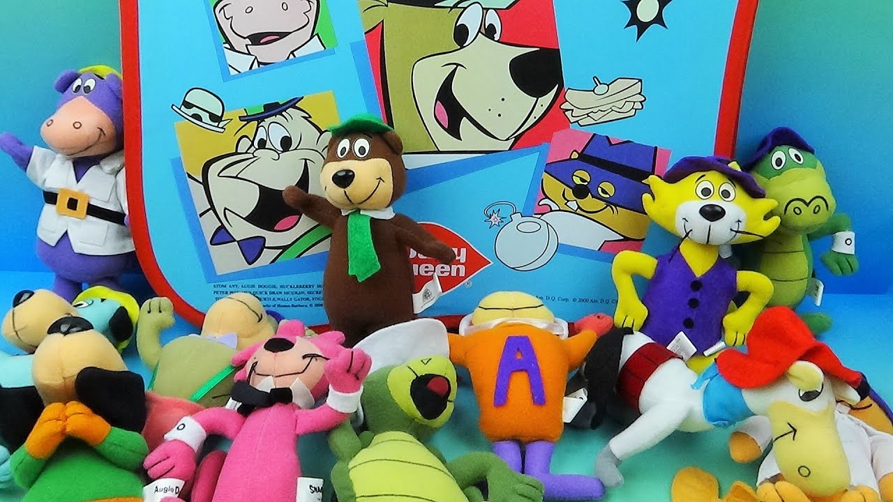 2000 CLASSIC TOONS set of 12 DAIRY QUEEN PLUSH POCKET PILLOW COLLECTIBLES VIDEO REVIEW