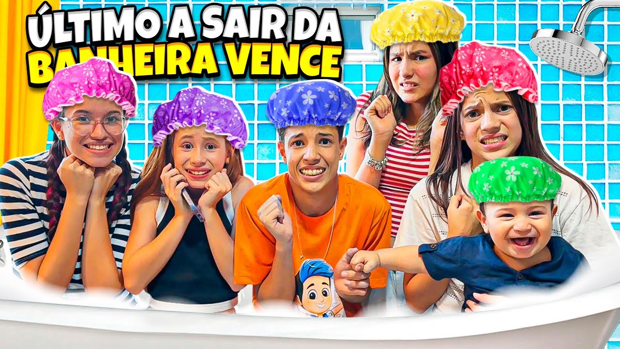 O ÚLTIMO A SAIR DA BANHEIRA VENCE!