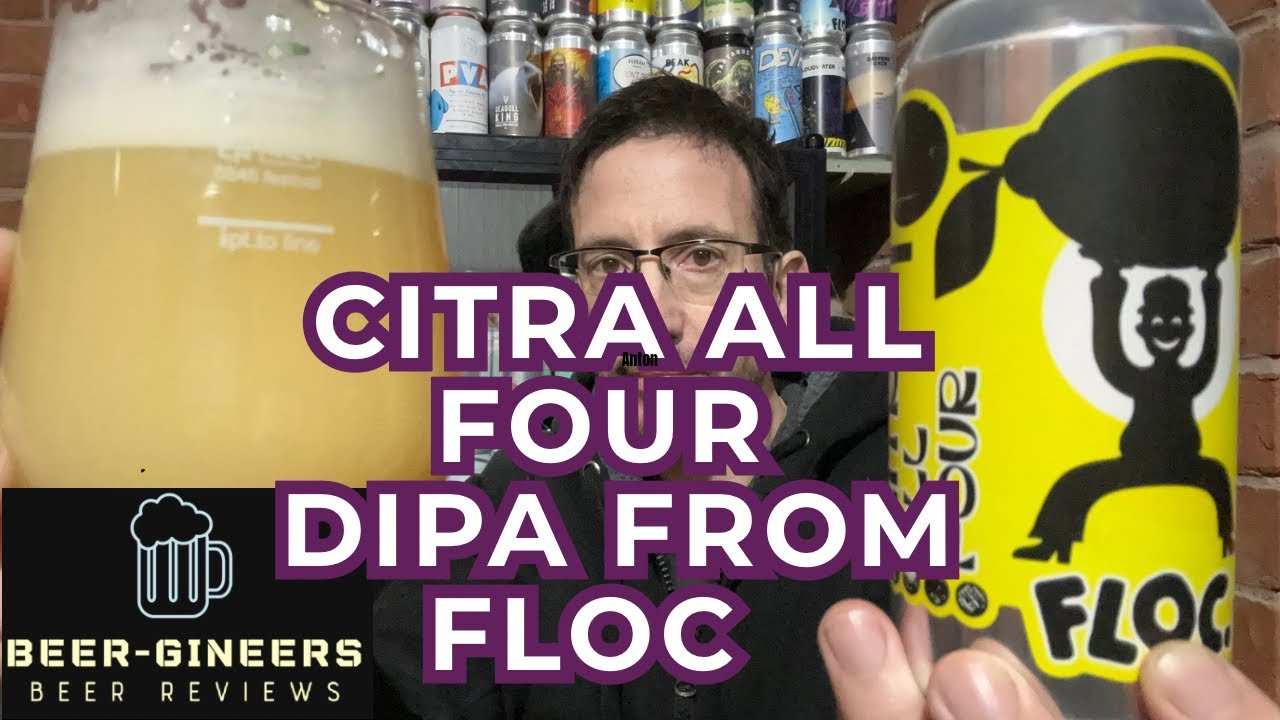 Citra All Four DIPA from Floc - Beer Review