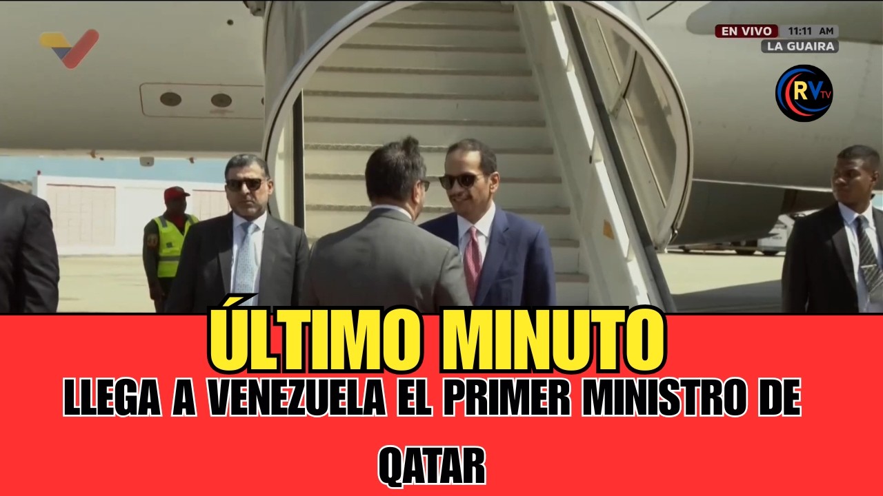 EN VIVO: VISITA DEL PRIMER MINISTRO DE QATAR