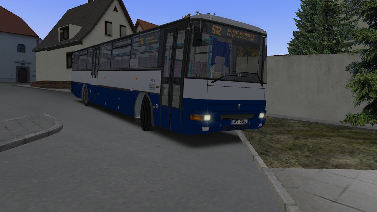OMSI 2 Dolní Kounice - Trboušany Karosa C954E G27