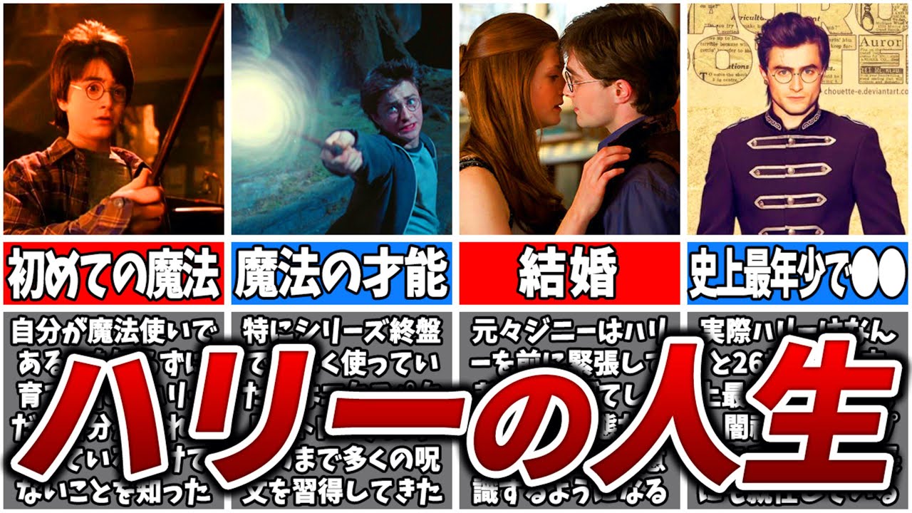 ハリー・ポッターの人生【ゆっくり解説】