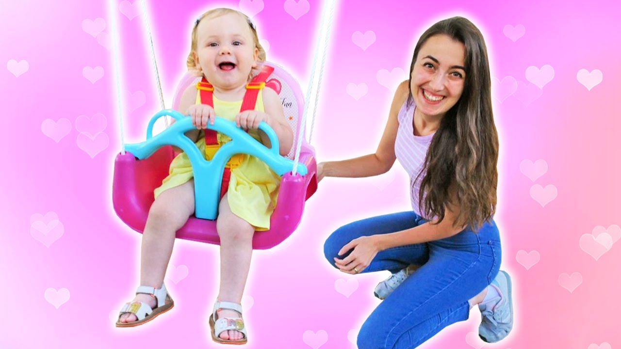 Sevcan Derin'e Unicornlu salıncak alıyor! Anne Vlog. Bebek bakma videosu