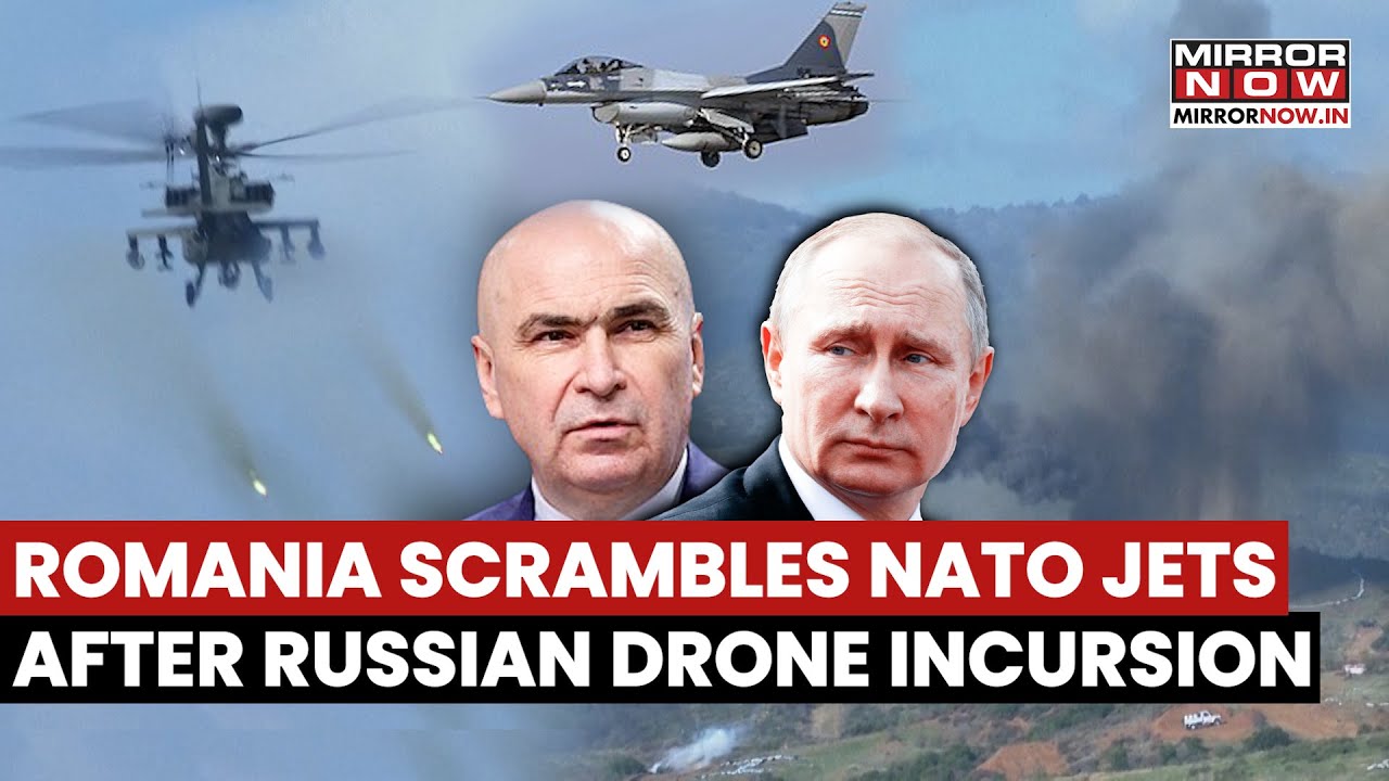 Romania Scrambles NATO Jets After Russian Drone Incursion Amid Peace Talks | Tensions Escalate?