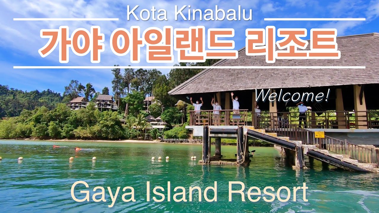 [코타키나발루] 가야 아일랜드 리조트 즐기는 방법 | 맹그로브, 정글 투어, 요가 | Kota Kinabalu - Gaya Island Resort