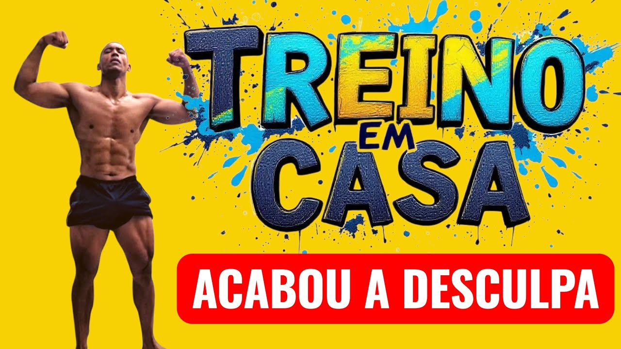 Treino em Casa pra quem quer ganhar massa muscular 