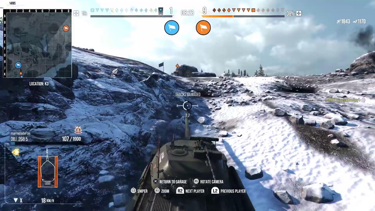World of Tanks: Live at 12-Dead by 5 past with the CrippledCowboy