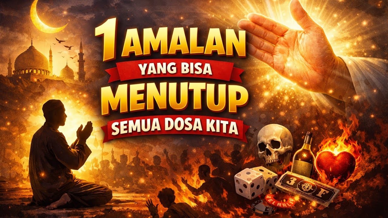 1 Amalan yang Bisa Menutup Semua Dosa Kita | Amalan Ringan Penghapus Dosa Besar