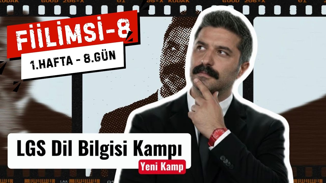 Fiilimsi - 8 | 1.Hafta - 8.Gün | LGS Dil Bilgisi Kampı | RÜŞTÜ HOCA