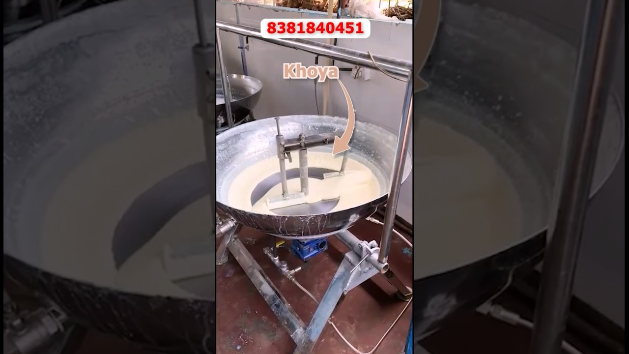 Khoya making machine | Mawa making machine