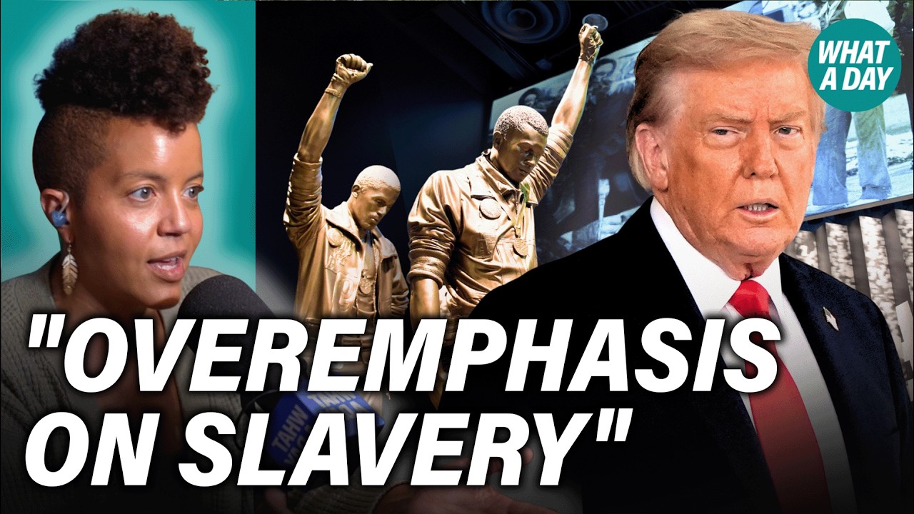 How Trump Is Rewriting American History to Downplay Slavery and Play Up “Success