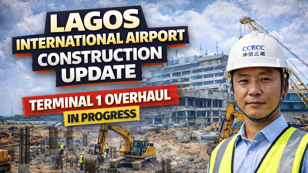 REHABILITATION UPDATE OF THE LAGOS INTERNATIONAL AIRPORT ; TERMINAL ONE OVERHAUL ! 